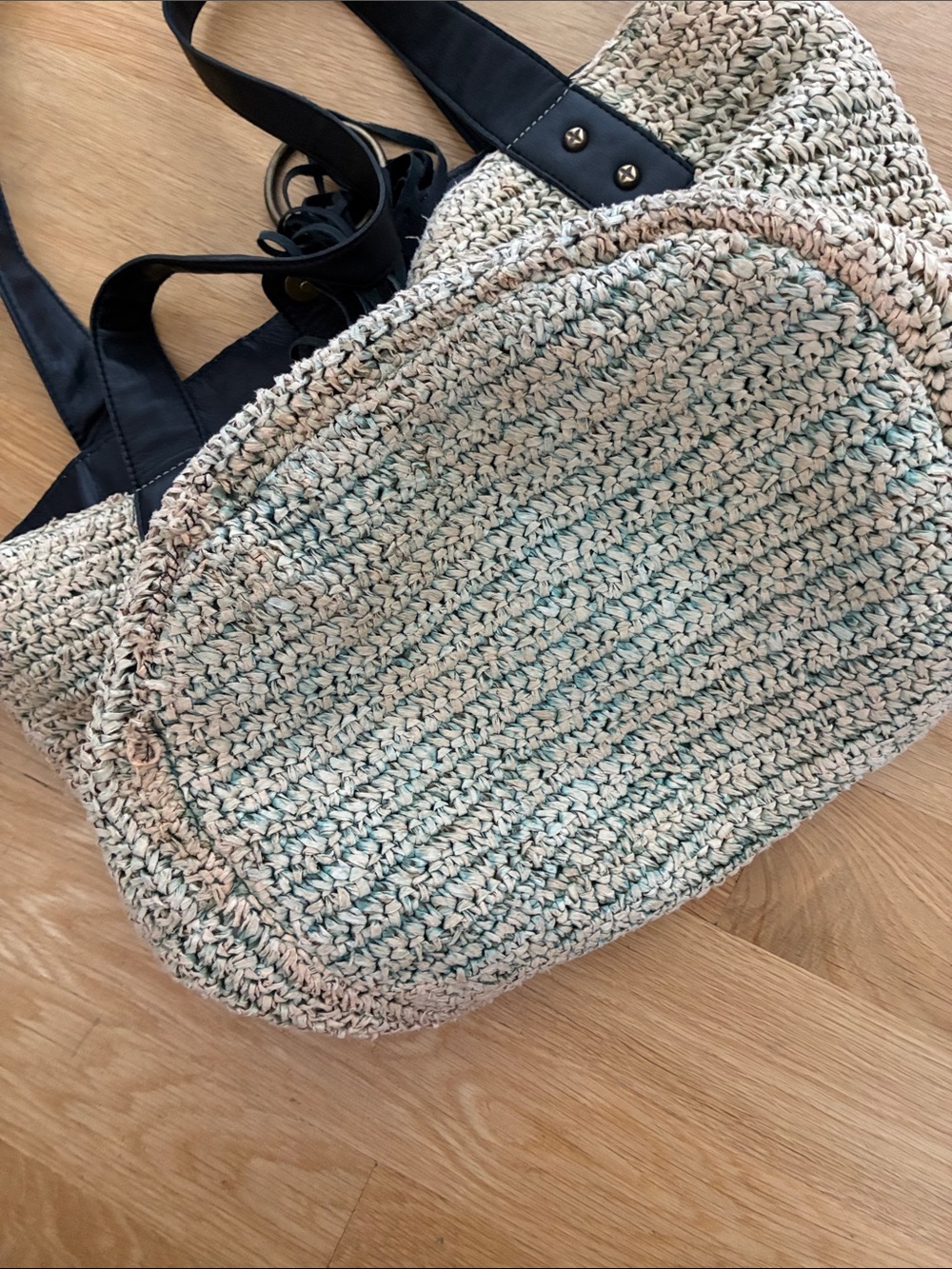 Free People En Riva Raffia Tote - Picture 8 of 8